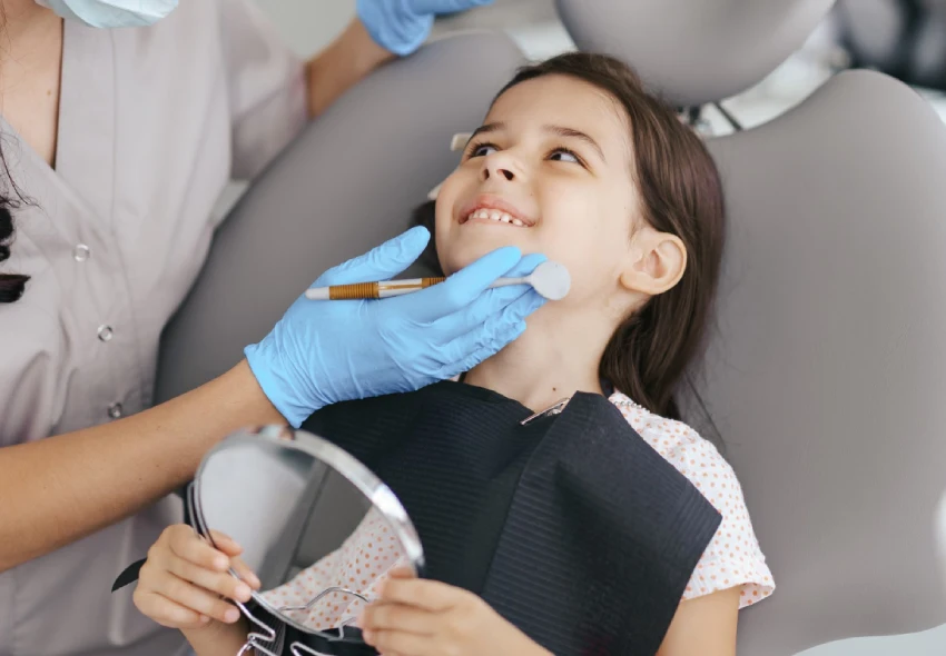 Curaciones dentales en niños